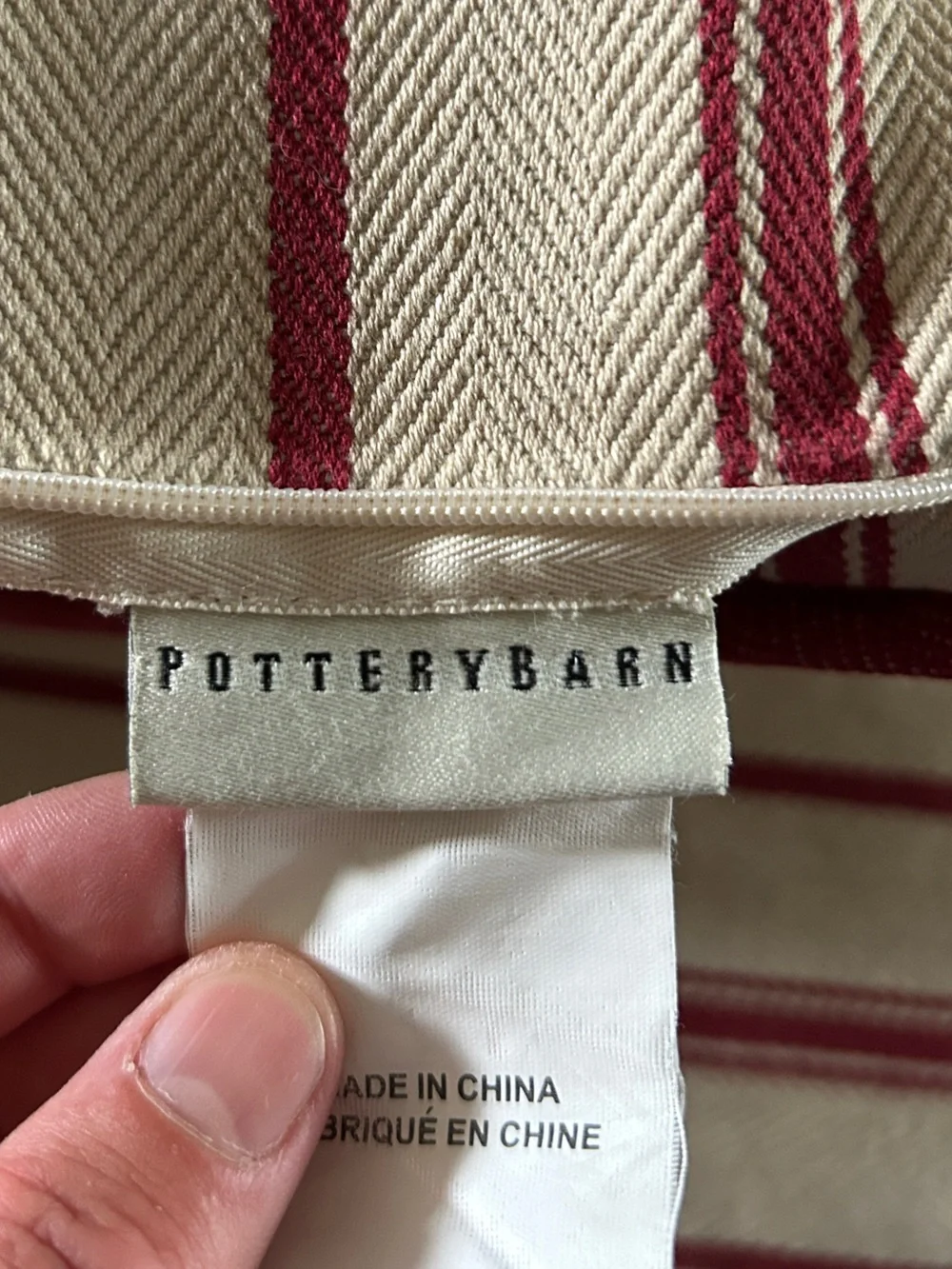Pottery Barn Lumbar Pillow Set of 2